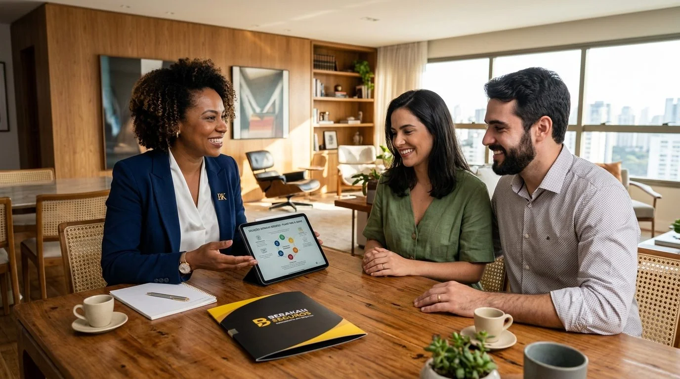 Atendimento consultivo e personalizado da Berakah Seguros